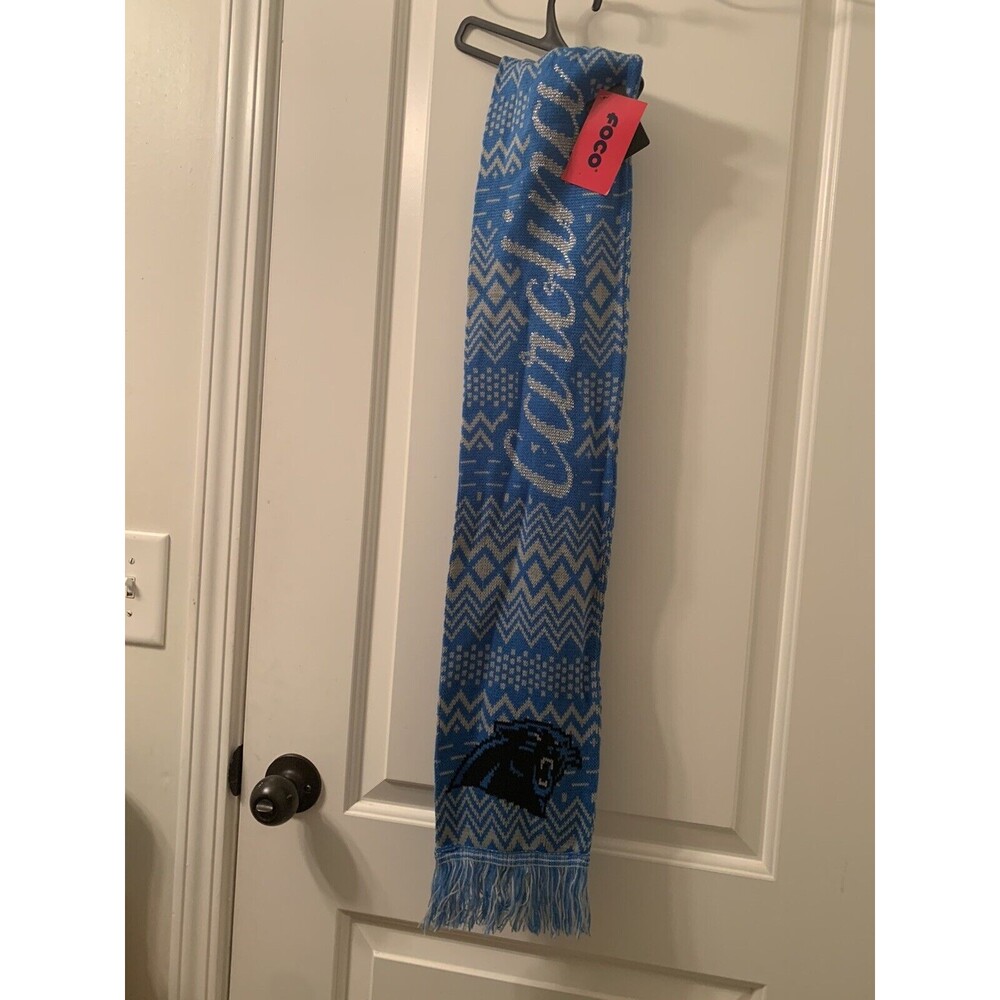 Foco Knit Scarf Snood NFL Carolina Panthers
